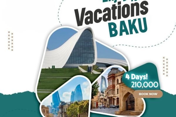 trip to Baku from Pakistan