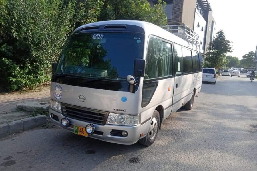 coaster for rent in islamabad