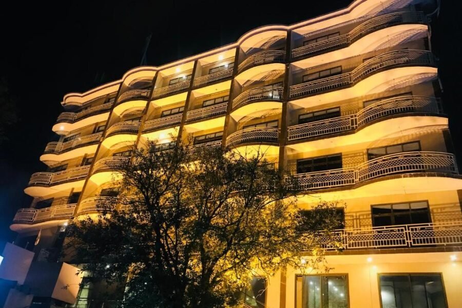 Hotel One Mall Road Murree exterior night view