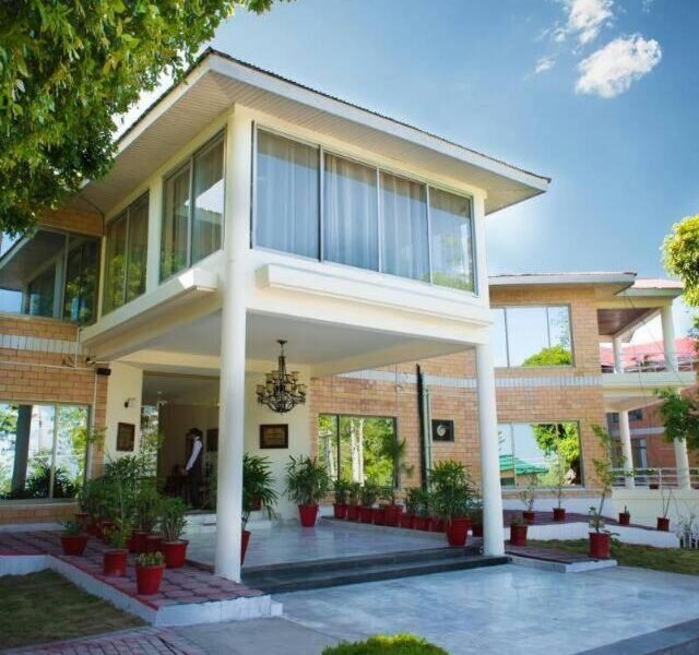 Punjab Hut Resort Murree yard view