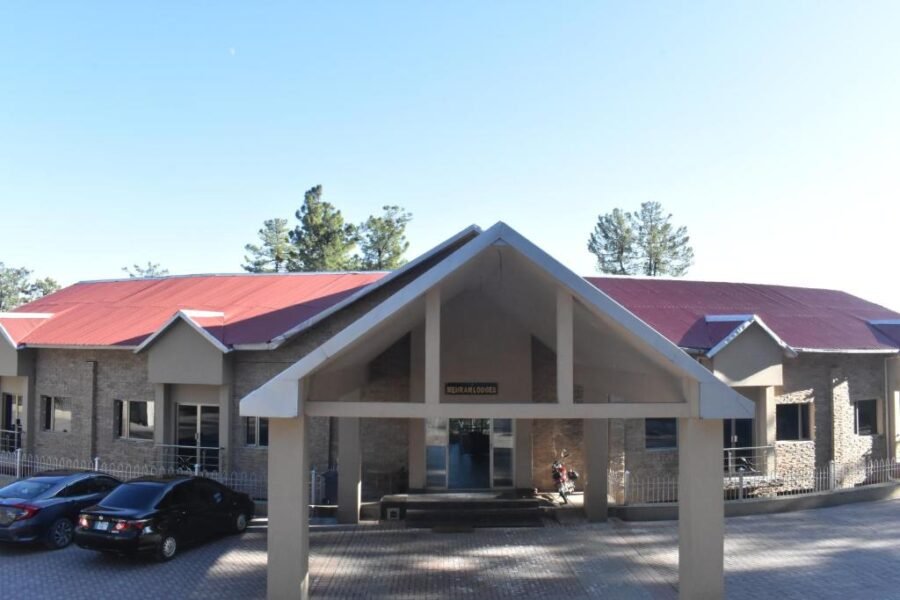 Mehran Lodges parking area