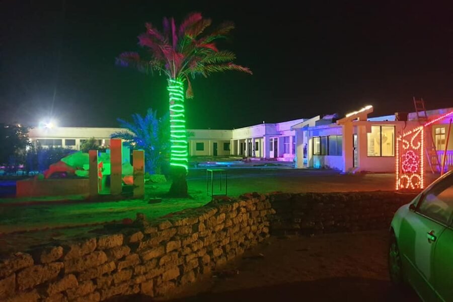 Gwadar Tourist Motel night view