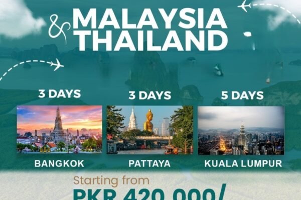 malaysia thailand tour packages from pakistan