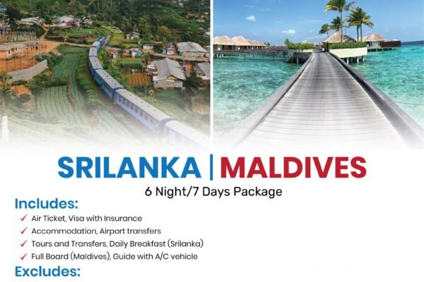 Srilanka MaldivesTour Package from pakistan