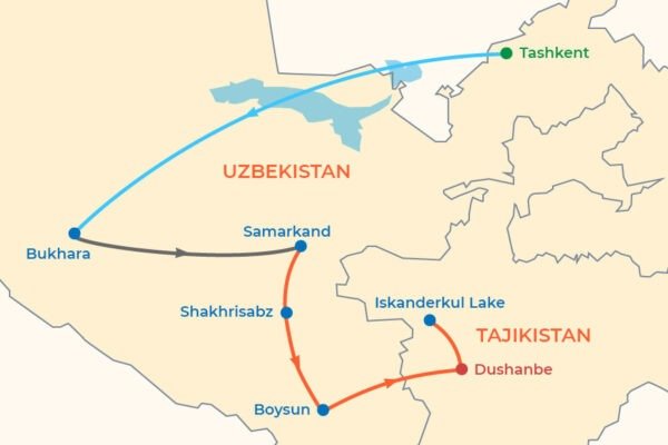 10 days tour uzbik and tajik