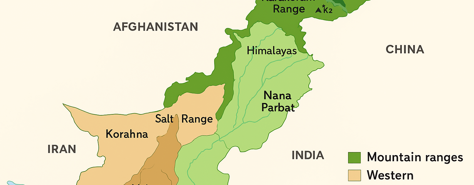 mountain ranges of pakistan