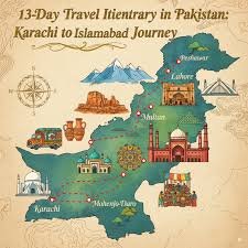 karachi to islamabad peshawar to karachi pakistan tour